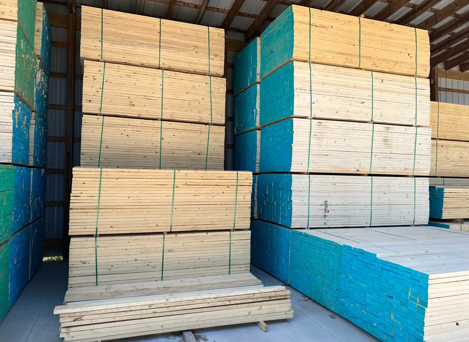 Stacked OSB structural sheathing panels
